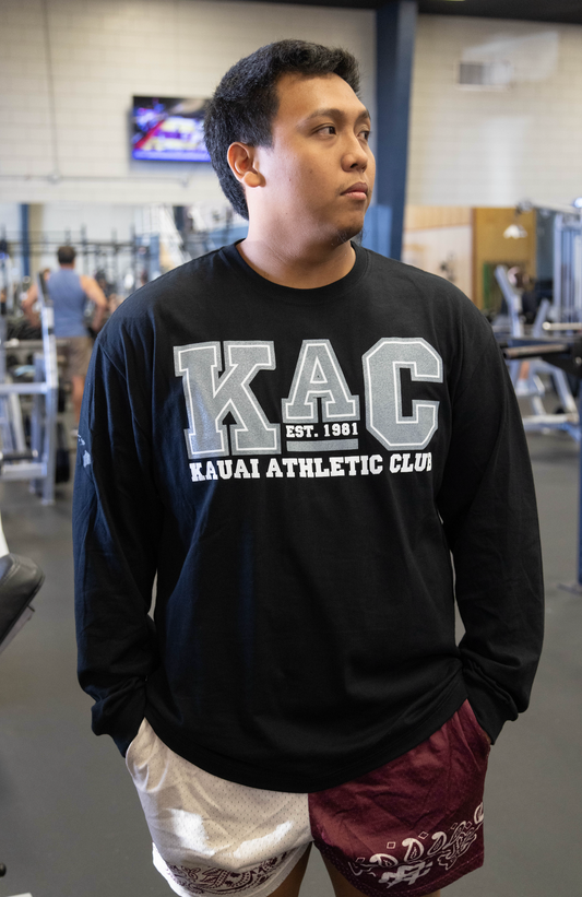 Black Unisex KAC Long Sleeve